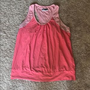 EUC Lija women’s large peach/coral workout tank